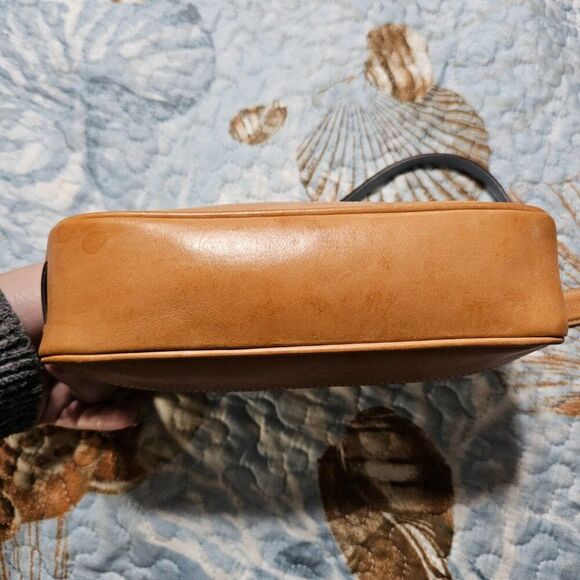 2004 Vintage y2k Coach Demi Shoulder Bag in Blue Optic Signature Monogram Purse - Picture 5 of 6